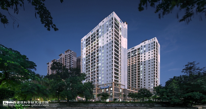 廣西民族大學(xué)留學(xué)生公寓樓